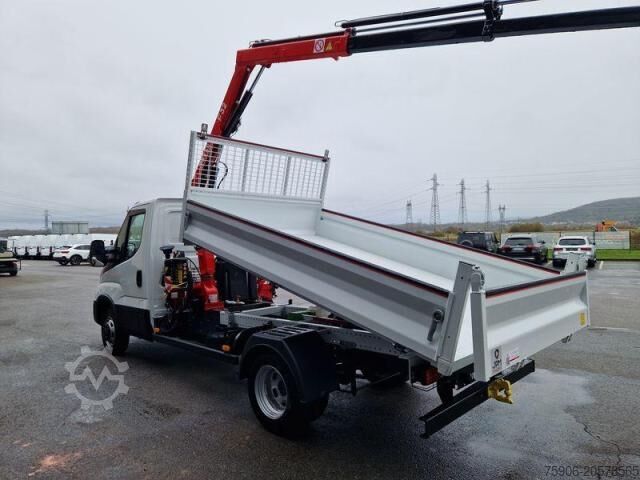 Tipper van Iveco Daily 35-160 BENNE + GRUE