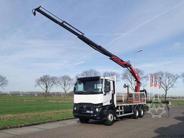 Renault C 380 fassi f195a, 4x hydr