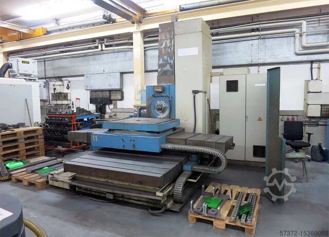 Horizontal Drilling and Milling Machine UNION BFT 100 TNC 415