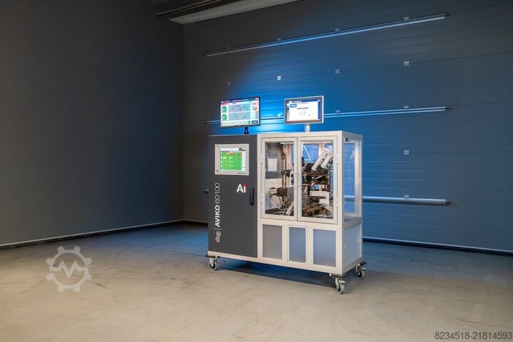 Rilevamento difetti ET/ECT su sfere in acciaio ibg NDT Technology AVIKO 60100 G3 DRY ADVANCED