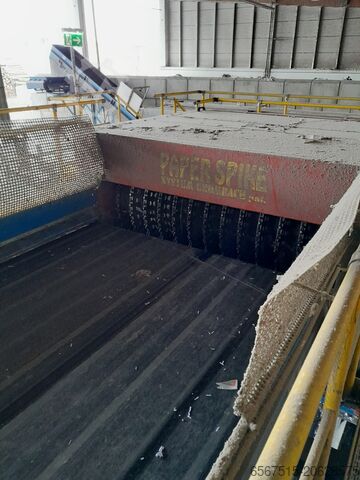 Optical paper sorting plant  