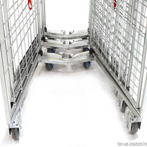 Used 2-Sides A-nestable, L: 800, W: 760, H: 1900 (mm). 893ltr, L: 800, W: 760, H: 1900 Kruizinga 99-PQ8718GB