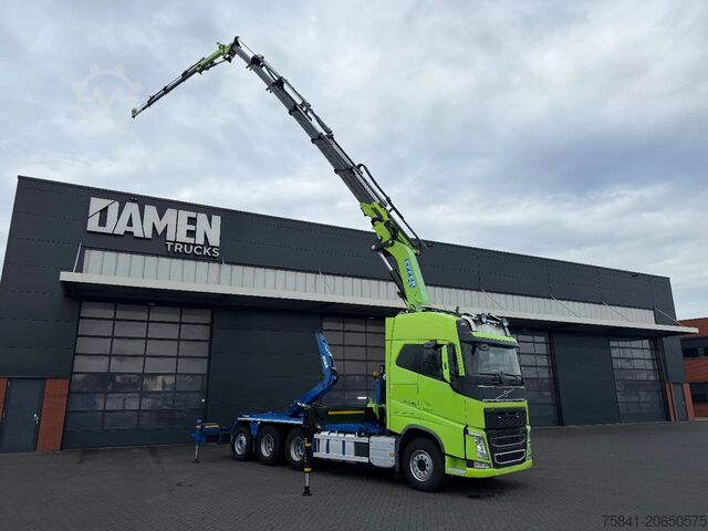 Crane truck Volvo FH 540 8x4 EFFER 525/6S +JIB 4S + JOAB Haakarms...