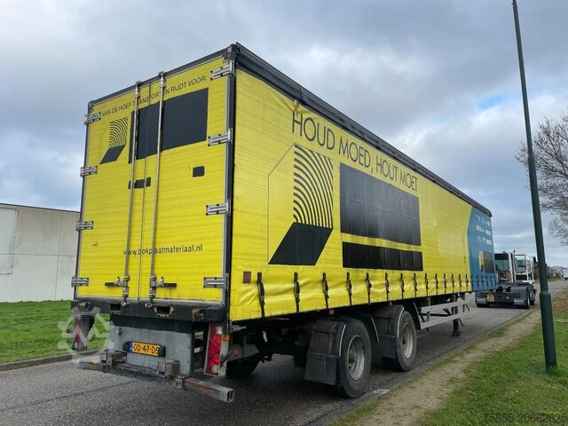 Posuvné plachty Bulthuis TI 20 G Steering Axle / Kooiaap / NL Trailer