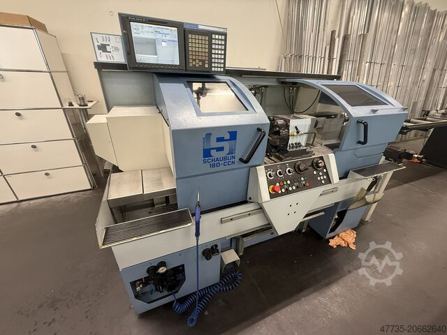 CNC sústruh SCHAUBLIN 180 CCN