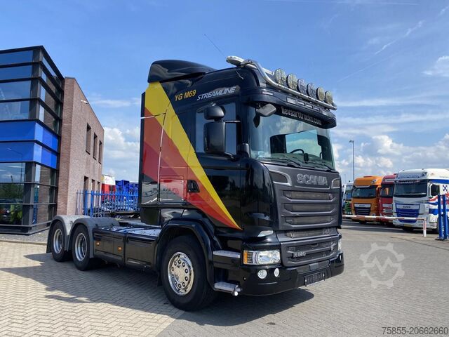Štandard-SZM Scania R520 V8 / 6x4 / ADR / Full Air / Retarder / Hyd...
