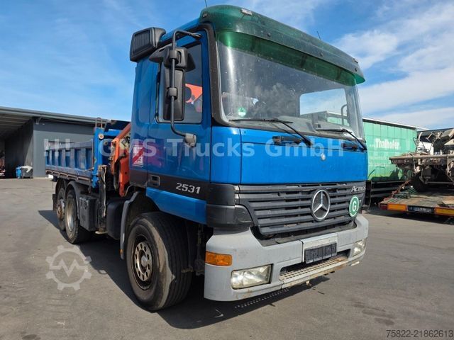 Sasi truk MERCEDES-BENZ Actros 2531 / 6X2 / 3 Pedal EPS /German /Chassis