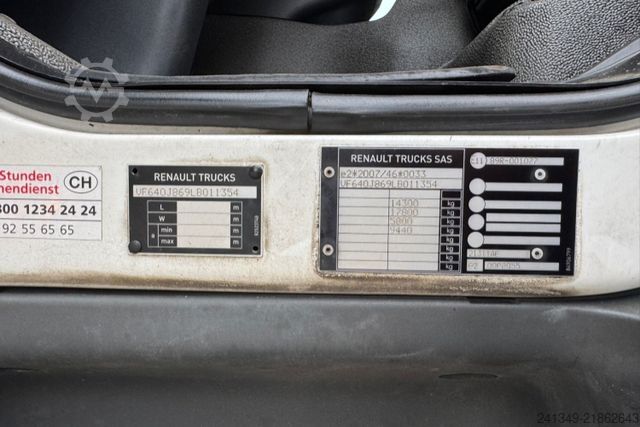 Box truck RENAULT D14.250 4x2 Koffer
