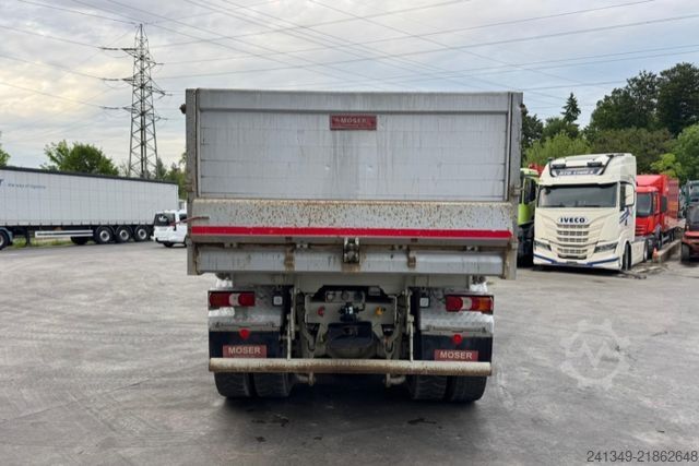 Tipper truck MERCEDES-BENZ Arocs 3246 8x4 Moser 3S