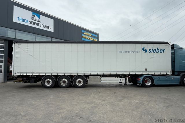 Open semitrailer with tarp  Andere Marke | Zahnd 3A