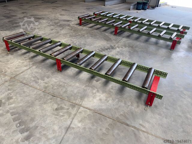 Storage roller conveyors for the furniture industry WTT Fördertechnik 121