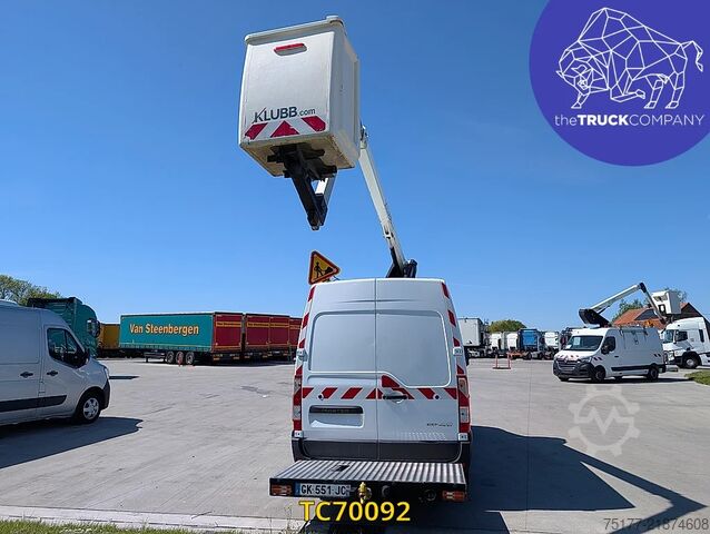 Kėlimo platforma Renault Master 145.35 nacelle klubb