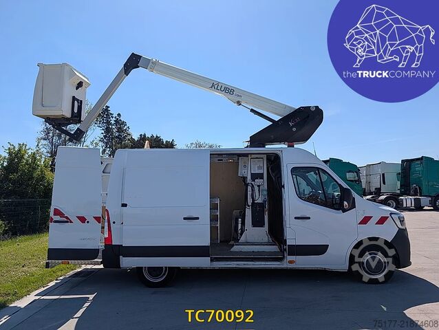 Kėlimo platforma Renault Master 145.35 nacelle klubb