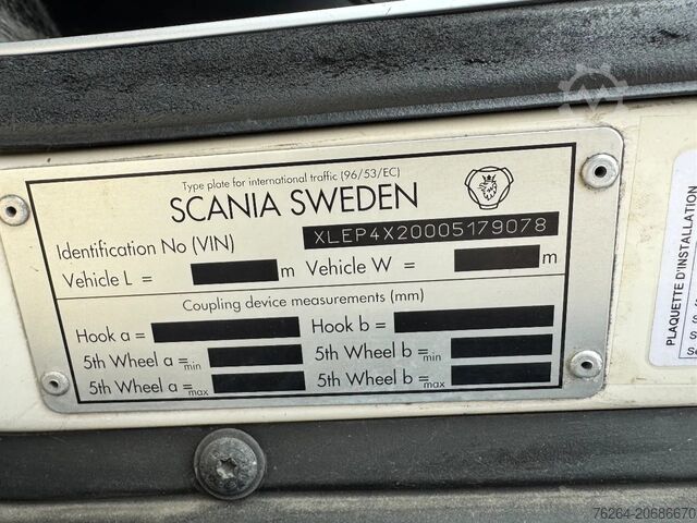 Suitcase Scania P230 BAKWAGEN MANUEEL