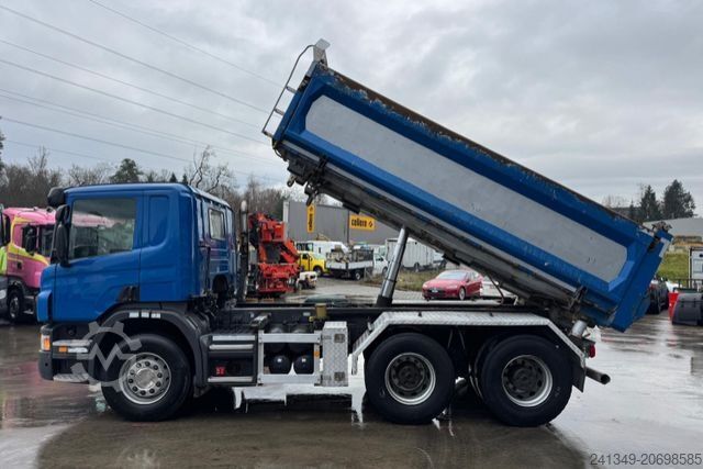 Pašizgāzējs kravas automašīna SCANIA P400 6x4 2S Kipper Bordmatik AHK