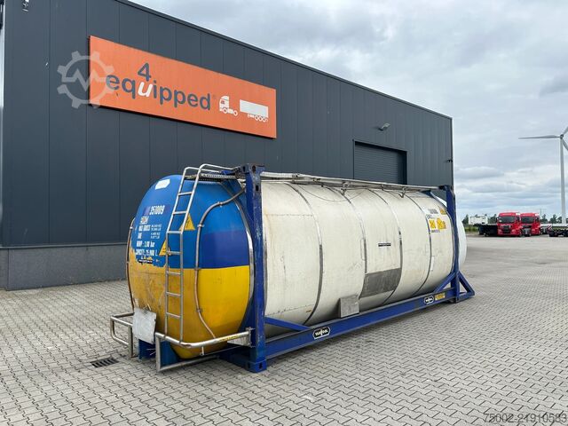 Tank container Van Hool 35.000L / 1-comp. / 20FT swapbody / T7 / EMKD /...