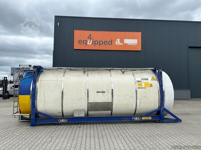 Tank container Van Hool 35.000L / 1-comp. / 20FT swapbody / T7 / EMKD /...