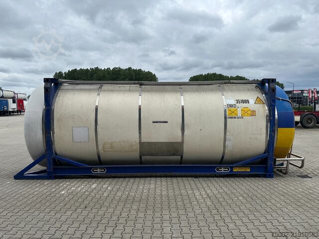 Tank container Van Hool 35.000L / 1-comp. / 20FT swapbody / T7 / EMKD /...