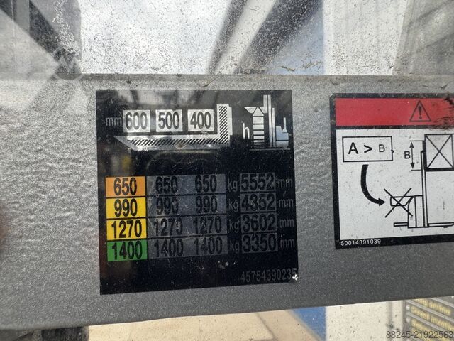 VS-22861 Elektrinis krautuvas Still 5466 mm STILL EXV SF 14