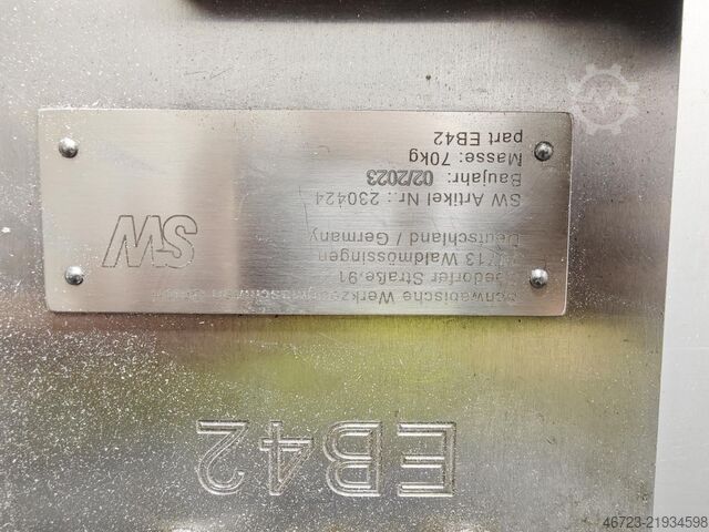 Horizontal machining center SW BA space3