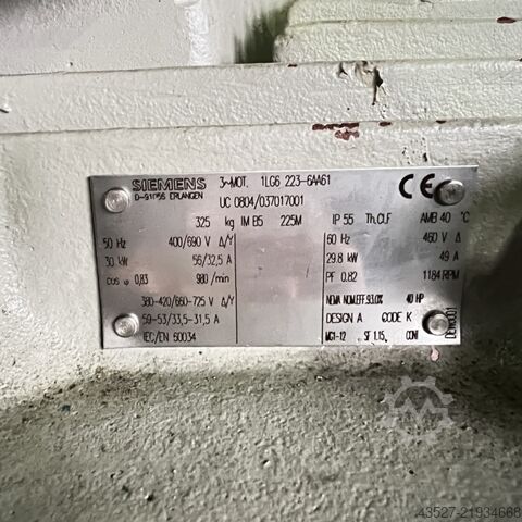 двигун SIEMENS 1LG6 223-6AA61