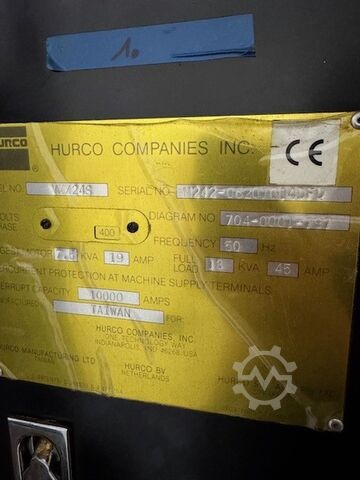 Вертикальный обрабатывающий центр Hurco VMX 24S