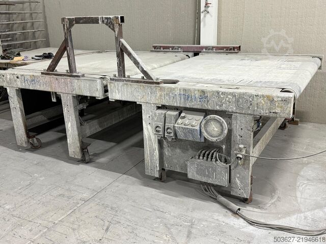 帘式涂布机，幕涂机，漆料浇注 hymmen gietmachine 