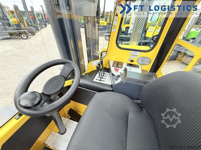 Carretilla retráctil de 4 vías Combilift C4000 DIESEL DUPLEX SPREADER BEAM CABIN