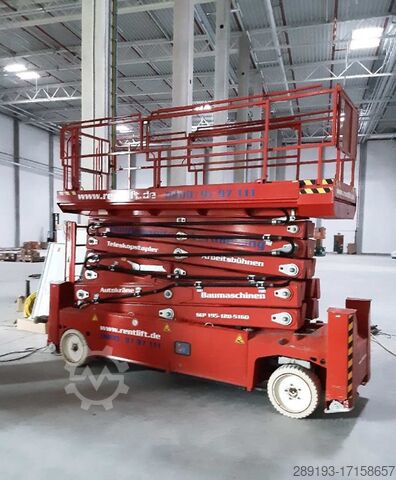 Nożycowe platformy robocze PB Lifttechnik S 195-12 ES Elektro 19,60m