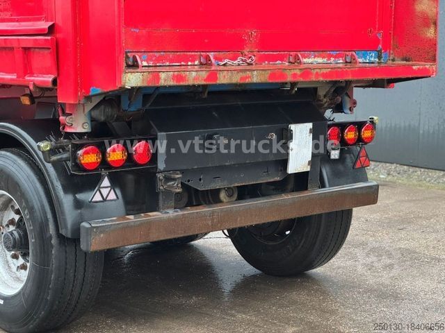 กึ่งพ่วงดั๊มพ์ KEMPF SK 34 Alu 2 Seitenkipper Lift Achse BPW Trommel