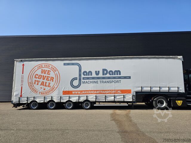 Cargador bajo ES-GE 4STL48 / 4 AXLE / SLIDING ROOF / EXPANDABLE / L...