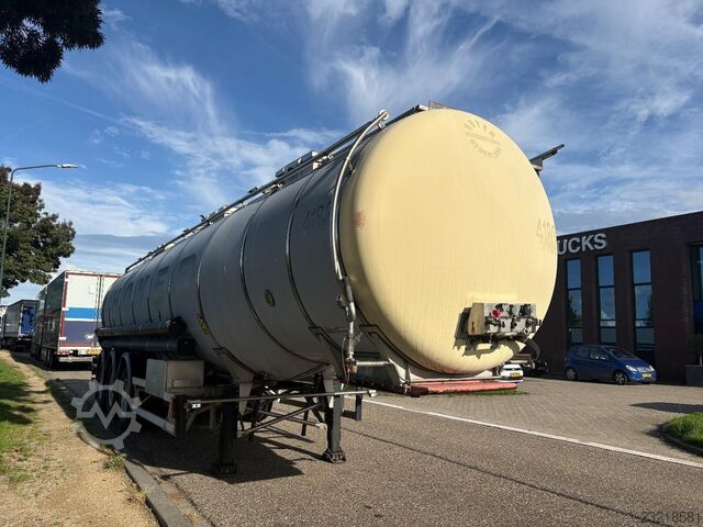 Burg BPO 12-27 ZGZXX 32.600 L / 3 compartimentos / Químicos L4BH / ADR / Semirremolque NL LT4755 Burg BPO 12-27 ZGZXX 32600 Ltr / 3 Kammer / Chemie L...