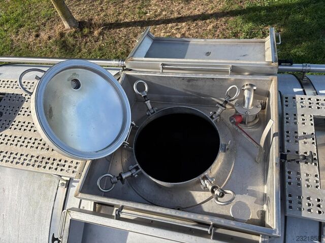 Burg BPO 12-27 ZGZXX 32.600 L / 3 compartimentos / Químicos L4BH / ADR / Semirremolque NL LT4755 Burg BPO 12-27 ZGZXX 32600 Ltr / 3 Kammer / Chemie L...