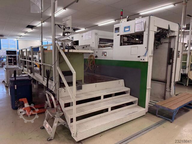 Plegadora encoladora Bobst Autoplatine SP 104 ER