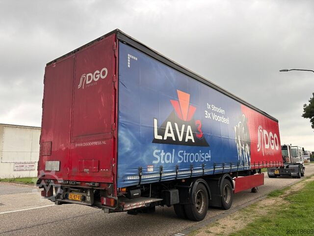 Groenewegen DRO-14-20 B 2-Axle Tautiner / BPW Axles / Steering / Sideboards / Bordwende / NL Trailer Groenewegen DRO-14-20 B 2-Axle Tautiner / BPW Axles / Steer...