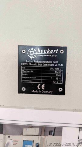 Centre d’usinage horizontal starrag Heckert CWK 400 D