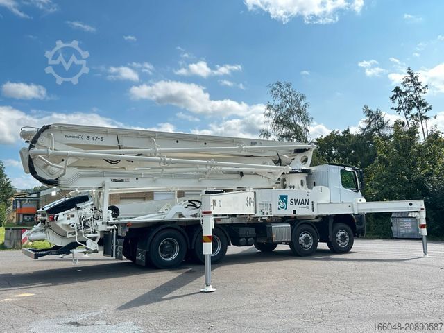 Betonpumpebil MERCEDES-BENZ Arocs 5 4142 8x4 SWAN TSP 47-5 160RZ ( 47m )