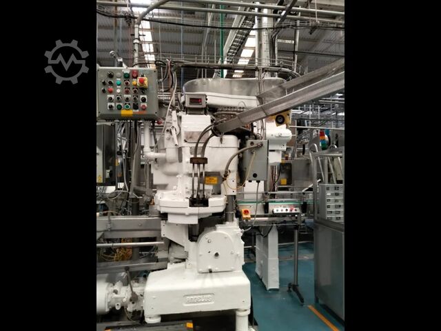 Used Crown Bevcorp 40 valve filling monoblock Angelus UB40 / 61H