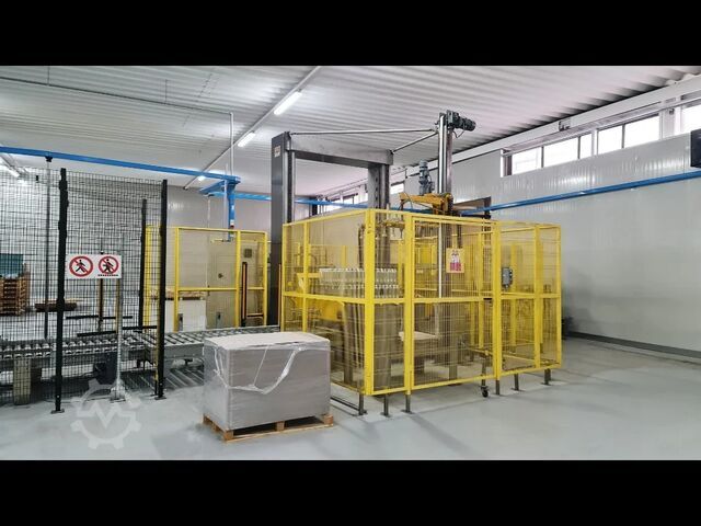 Gebrauchter Palettierer TMG Strio 2S1 14000 BPH Siemens Strio 2S1