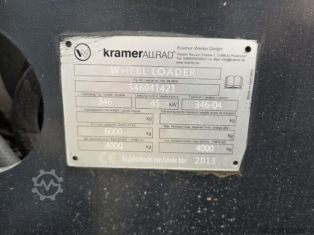 Utovarivač na točkovima Kramer Allrad 346