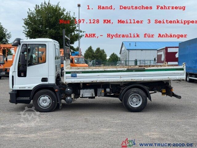 Trīspusēja pašizgāzēja furgons Iveco EuroCargo 80E22 3 S. Meiller Klima AHK NUR 197TKM