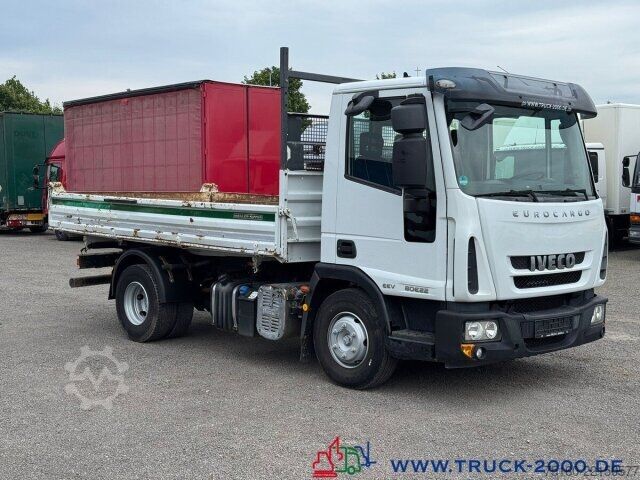 Trīspusēja pašizgāzēja furgons Iveco EuroCargo 80E22 3 S. Meiller Klima AHK NUR 197TKM