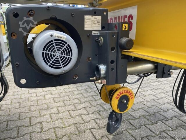 Puente grúa monorraíl con polipasto, puente grúa de 5 toneladas, luz de 4650 mm, vía de grúa, grúa m DEMAG - KONECRANES CTX40410050P35FBL05