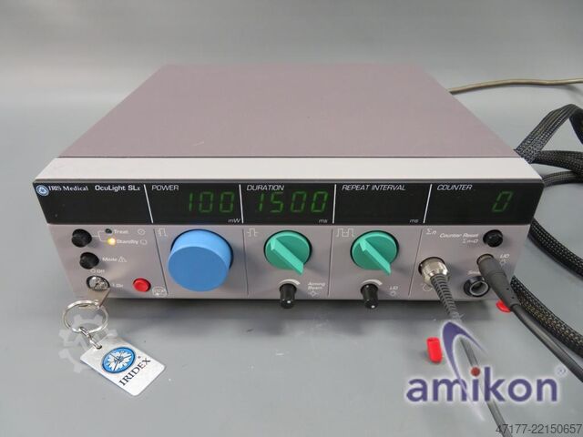 带标准脚踏开关的激光系统 Iridex OcuLight SLx mit Endosonde
