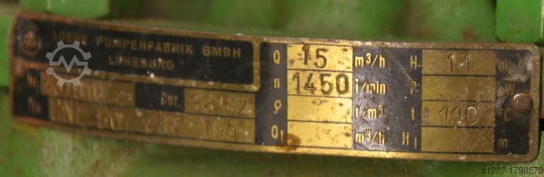 কেন্দ্রাতিগ পাম্প LOEWE CNL50/R195