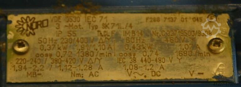 Plastični lančani transporter Stahl Typ 700 x 1000 mm