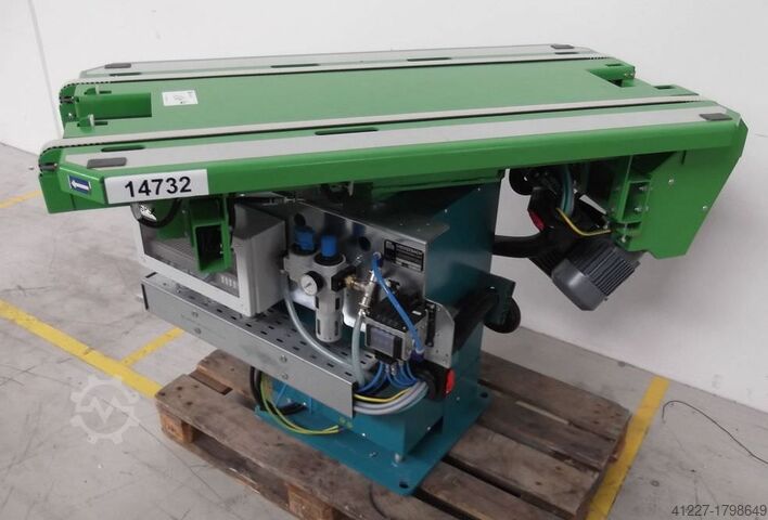 Sabuk konveyor dengan unit berputar Grenzebach ZFT