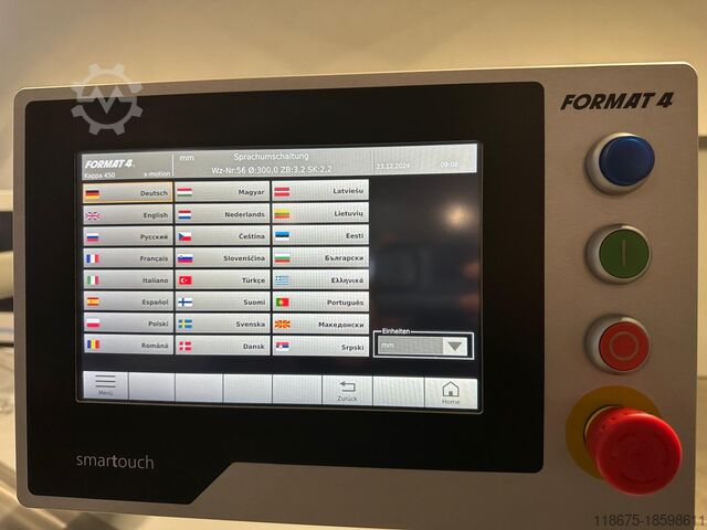 Panel méretező fűrész Felder Format4 Kappa 450