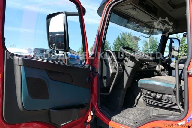 Ciężarówka z płaską platformą VOLVO FM 420 Pritsche Bordwände Kran Funk Euro 6