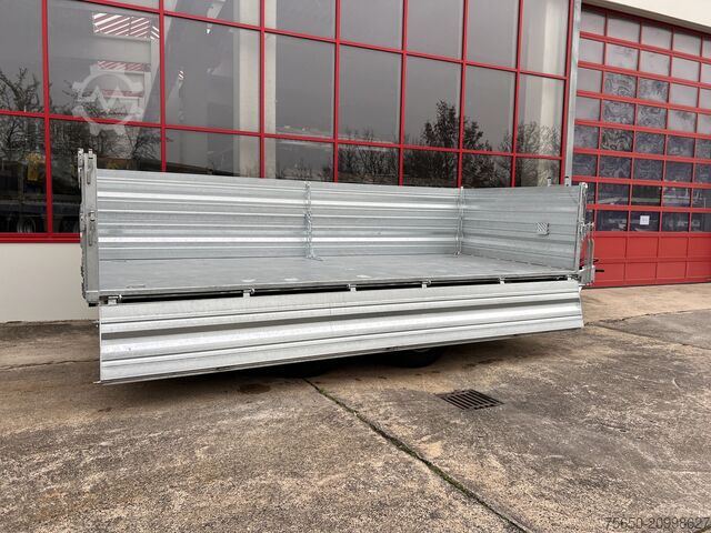 Remorcă basculantă Möslein TTD 19 AB  19 t Tandem 3 Seiten Kipper TiefladerAufsatzbordwänden-- Neufahrzeug --